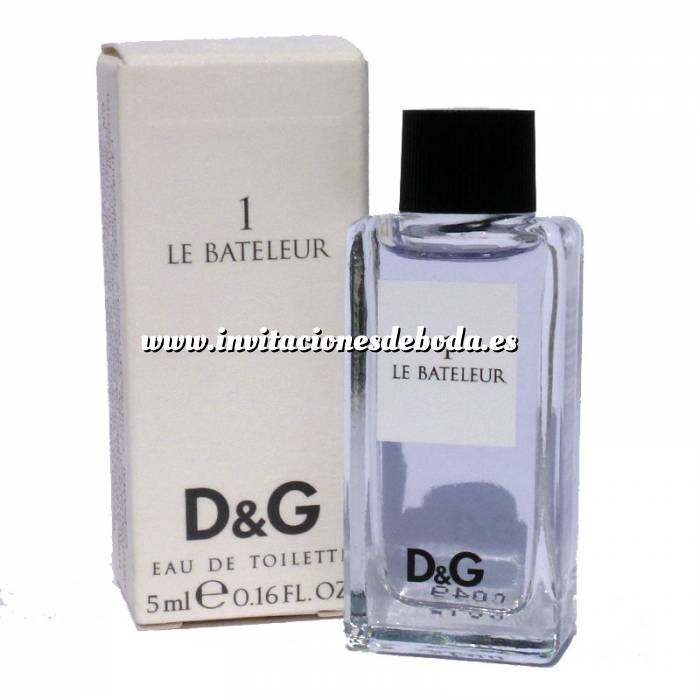 Imagen Mini Perfumes Hombre LE BATELEUR 1 by Dolce & Gabbana EDT 5 ml en caja 