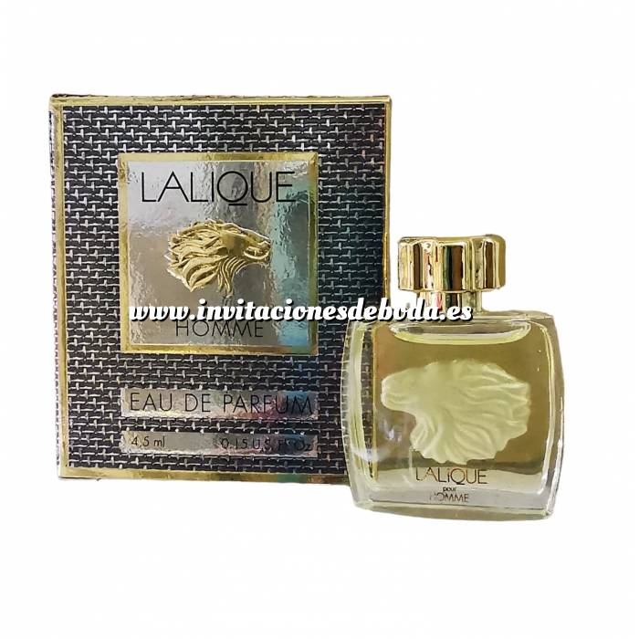 Imagen Mini Perfumes Hombre Lalique pour homme 4.5ml Eau de Toilette (Ideal Coleccionistas) 