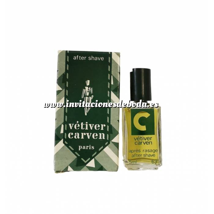 Imagen Mini Perfumes Hombre VÉTIVER by Carven EDT 5 ml (CAJA DEFECTUOSA) 