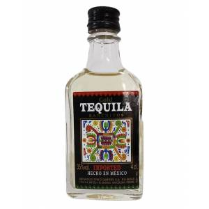 4 Tequila - Tequila Ranchitos Gold 5 cl - Cristal 