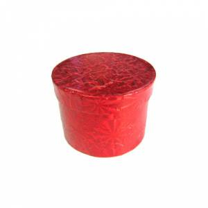 Cajitas para regalo - Caja de color metalizada rojo y dorado (Últimas Unidades) 