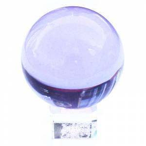 Marcos y decoración - esfera cristal azul 