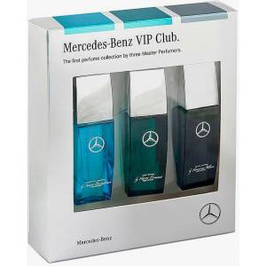 Mini Perfumes Hombre - CLUB VIP by Mercedes Benz EDT 7 ml (PACK 3 FRAGANCIAS) 