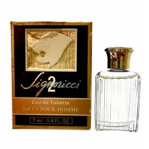 Mini Perfumes Hombre - SIGNORICCI 2 by Nina Ricci EDT 7 ml (CAJA DEFECTUOSA) 