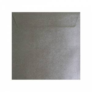 Sobres cuadrados - Sobre textura plata Cuadrado 